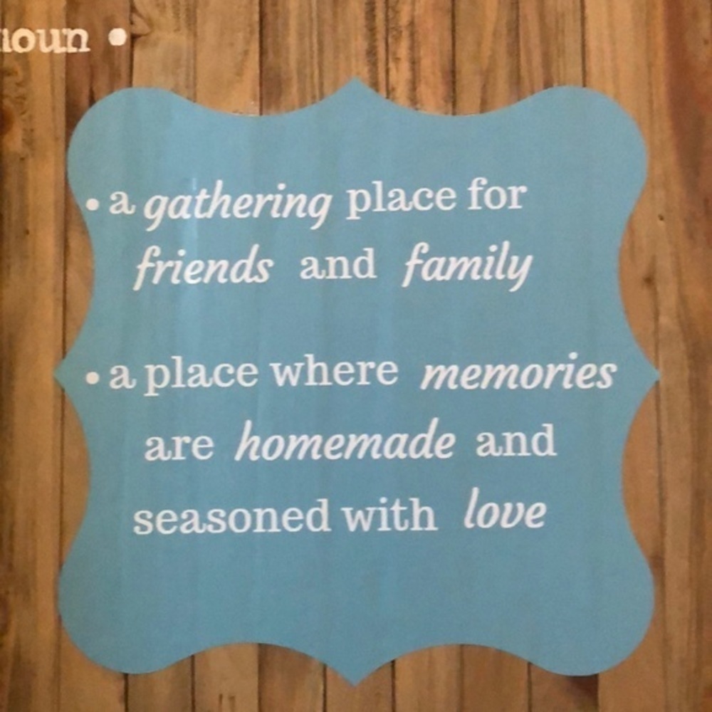 Wood Kitchen Sign - Picture 3 of 8